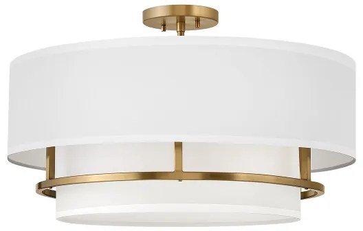 Lustră pe tijă Hinkley HK-GRAHAM-L-LCB GRAHAM 4xE14/40W/230V