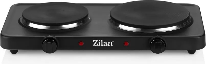 Plita electrica Dubla Zilan ZLN2181 Negru, 2500W, termostat reglabil, protectie impotriva supraincalzirii