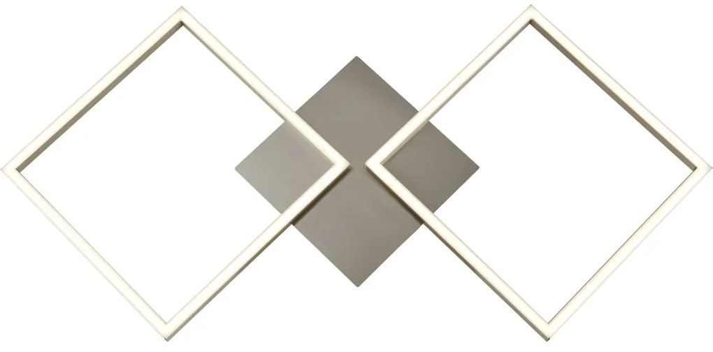 Aplica LED lumina ambientala Wall Art 2lt Square 2912SS SRT