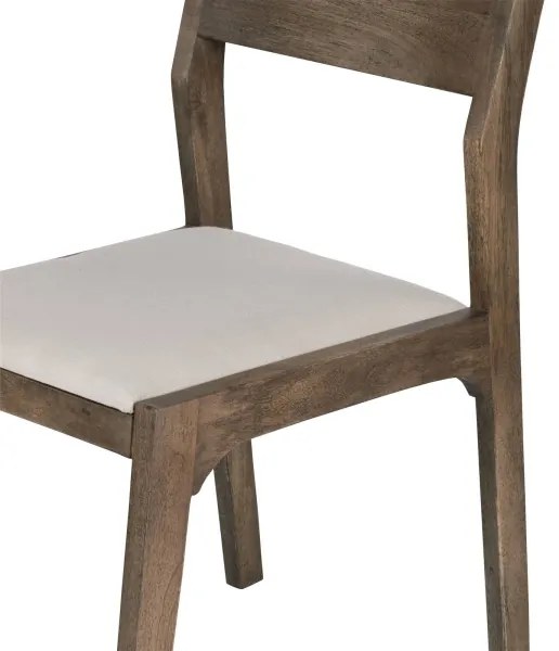 Scaun de sufragerie Eglo 424959 CALAMBA 84x55 cm maro/crem