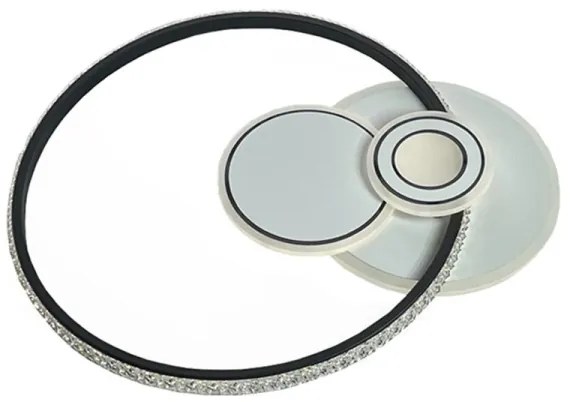 Lustră LED dimabilă aplicată LED/80W/230V 3000-6500K + telecomandă