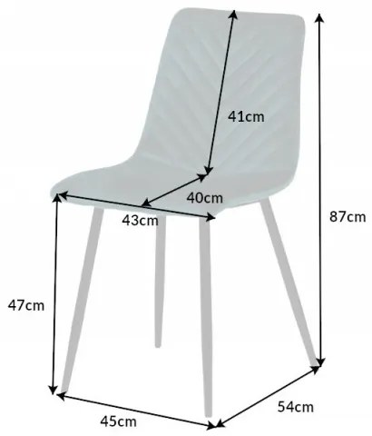 Neînvins Scaun de design Amazon catifea gri