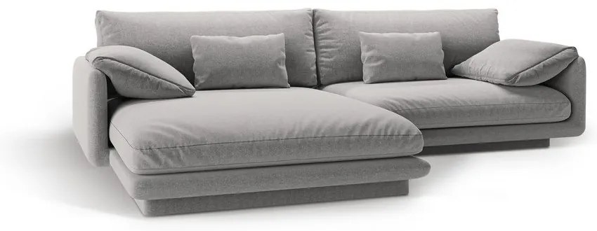 Colțar gri deschis (cu colț pe partea stângă ) Torino – Micadoni Home