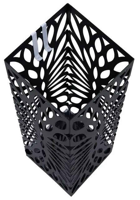 Suport metalic pentru umbrele FLORE, 15,5x15,5x49cm, negru SongmicsHome