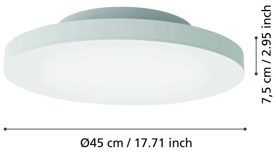 Plafonieră smart LED 22 W TURCONA-Z – EGLO