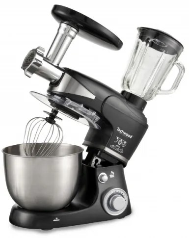Robot de bucatarie 3 in 1 Techwood TRO-5066, 1000W, mixer 5L, blender 1.5L, masina de tocat