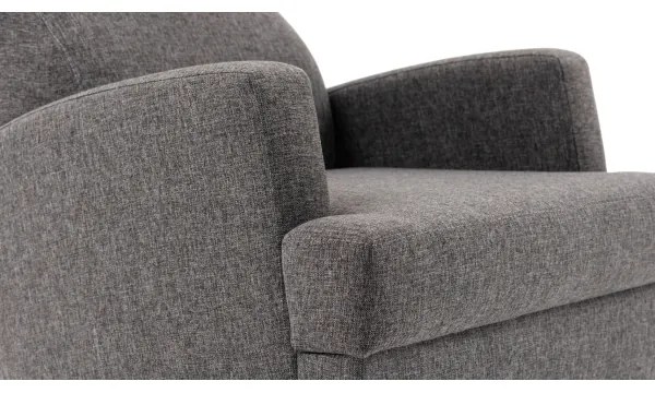 Fotoliu PULA, gri închis