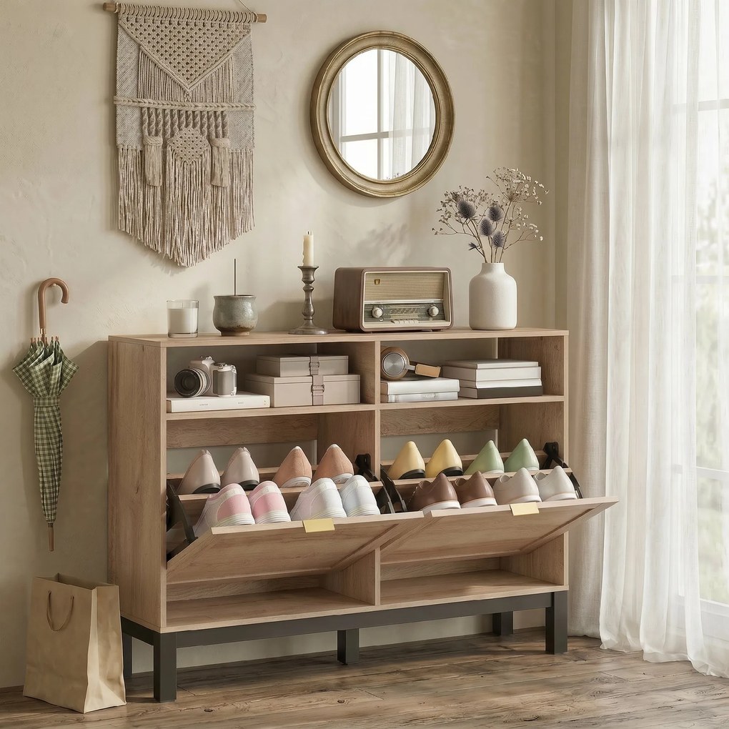 HOMCOM dulap pantofi compact | Aosom Romania