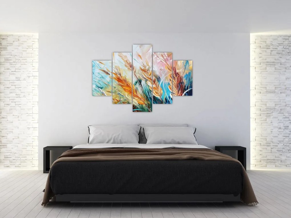 Tablou - Grâu, abstracție (150x105 cm)