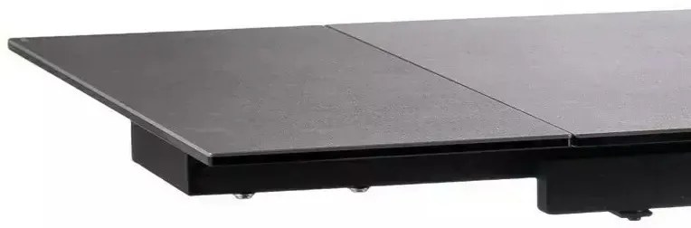Masa extensibila Salvadore Ceramic II CORSO GREY/negru mat L120-180 cm