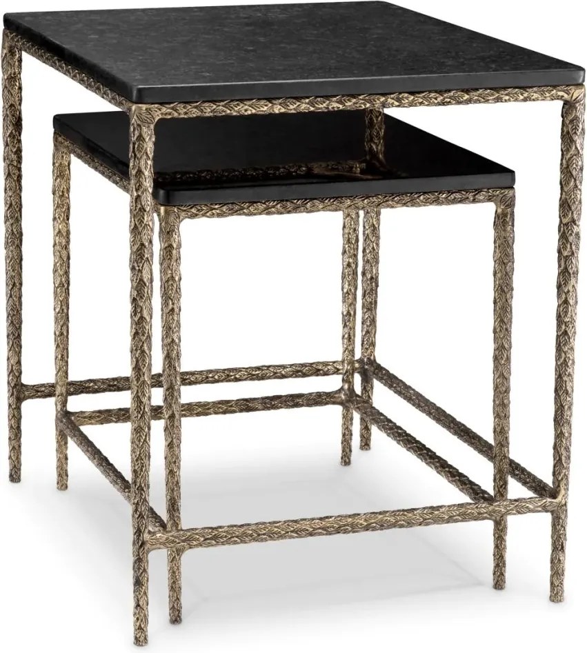 Set de 2 masute design LUX realizate manual Ferndale