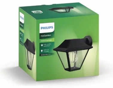 Philips 16495/30/PN - Aplica perete exterior MYGARDEN ALPENGLOW E27/60W/230V