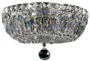 Plafoniera cristal 3 becuri E14 DIA100-CL-03-N BASFOR Maytoni