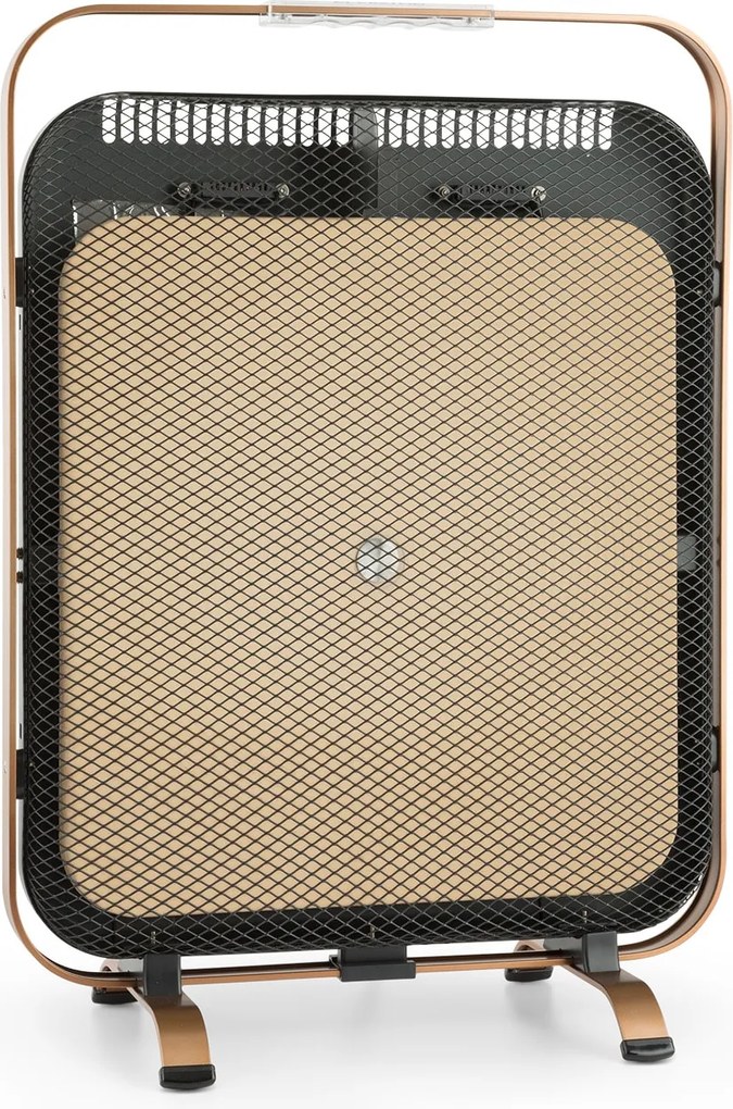 Klarstein HeatPal Marble Blackline, încălzitor cu infraroșu, 1300W, marmură, aluminiu