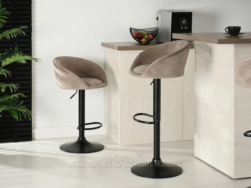 Scaun Hanzel (bej + negru). Promo -10%. 1110537