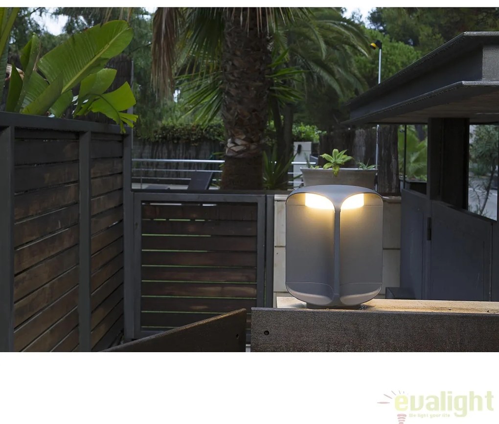 Stalp LED iluminat exterior cu protectie IP65 BU-OH I 71213