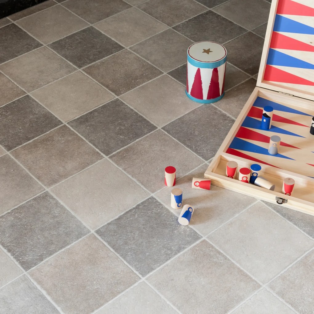 Pardoseala PVC STONE POMPEI D 592, latime 4 m, grosime 2,8 mm, bej