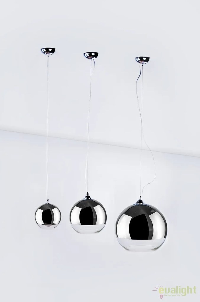 Pendul design modern 35cm Silver Ball