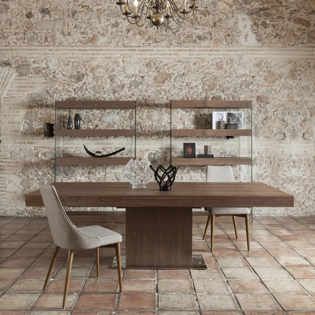 Masa extensibila Walnut, 180-240x100cm AC-LE025