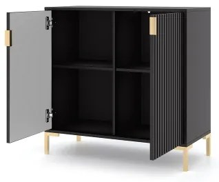 Comodă FLOP, neagră