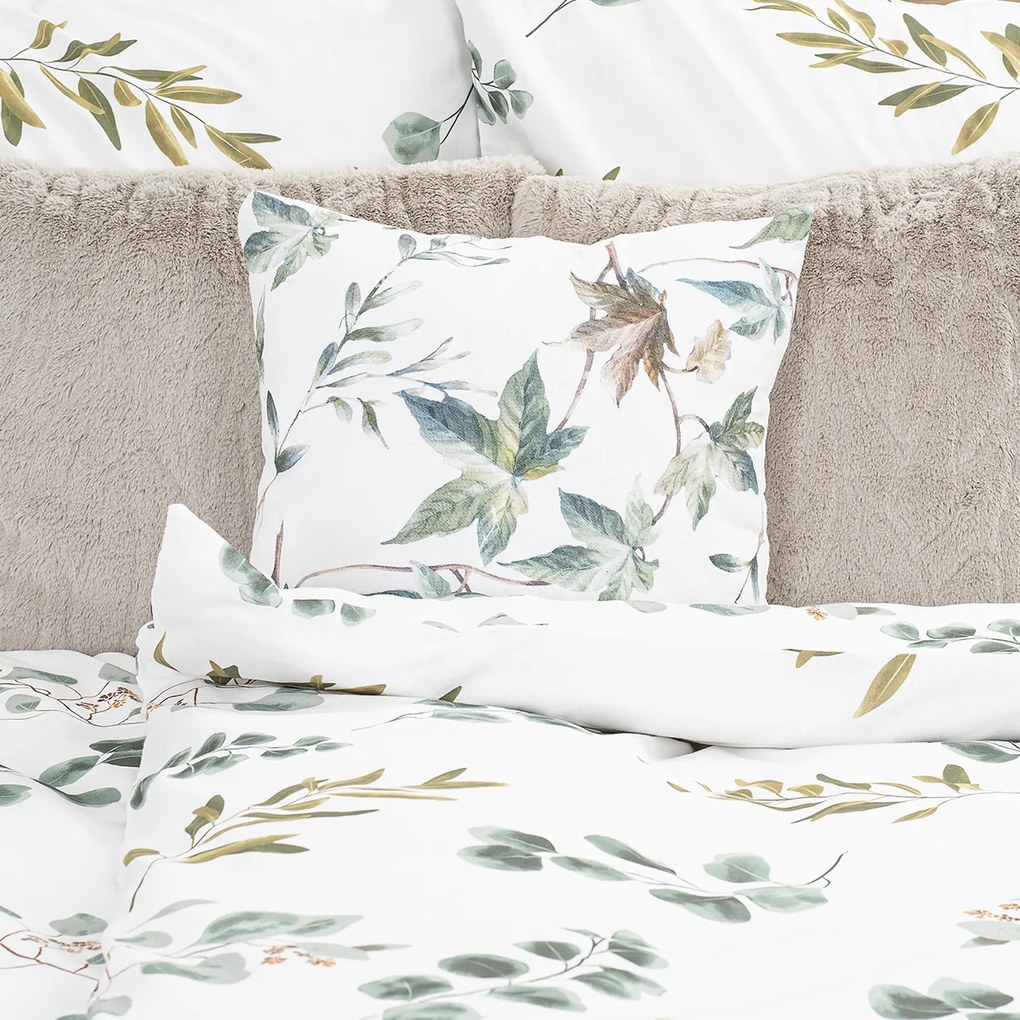 Lenjerie de pat din bumbac 4Home Eucalyptus, 140 x 200 cm, 70 x 90 cm