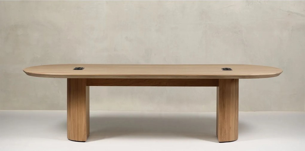 Masă lemn masiv Quantum, 280 × 110 × 75 cm