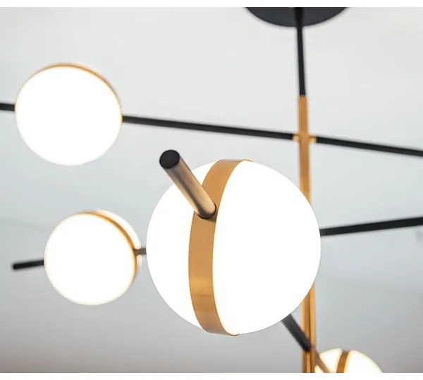 Lustră LED pe tijă LED/45W/230V Zambelis 2002