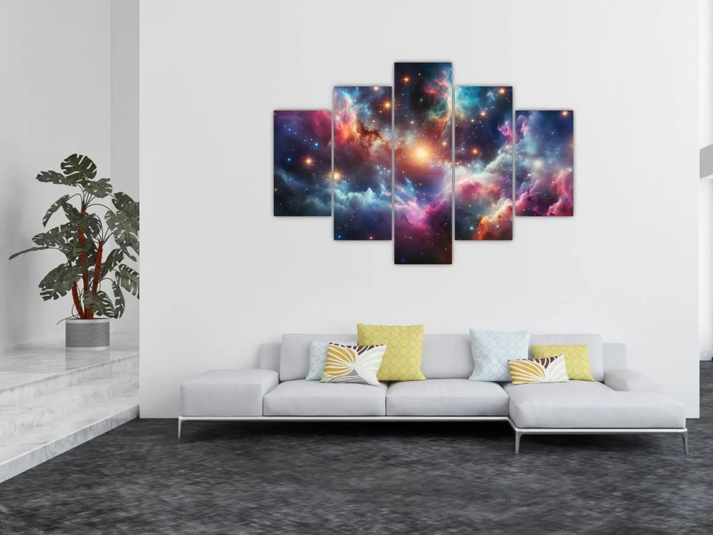 Tablou - Univers întunecat (150x105 cm)