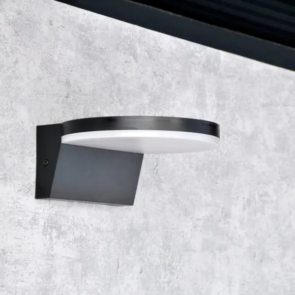 Aplică LED de exterior TESA LED/10W/230V IP54 negru