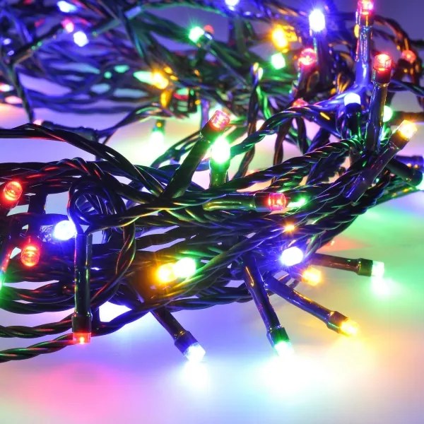 Brilagi - Ghirlandă de Crăciun LED pentru exterior 200xLED/8 funcții 23 m IP44 multicolor