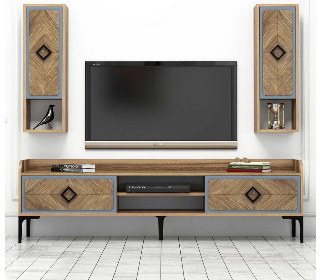 Mobilier living Simba (Nuc + albastru). 1089162
