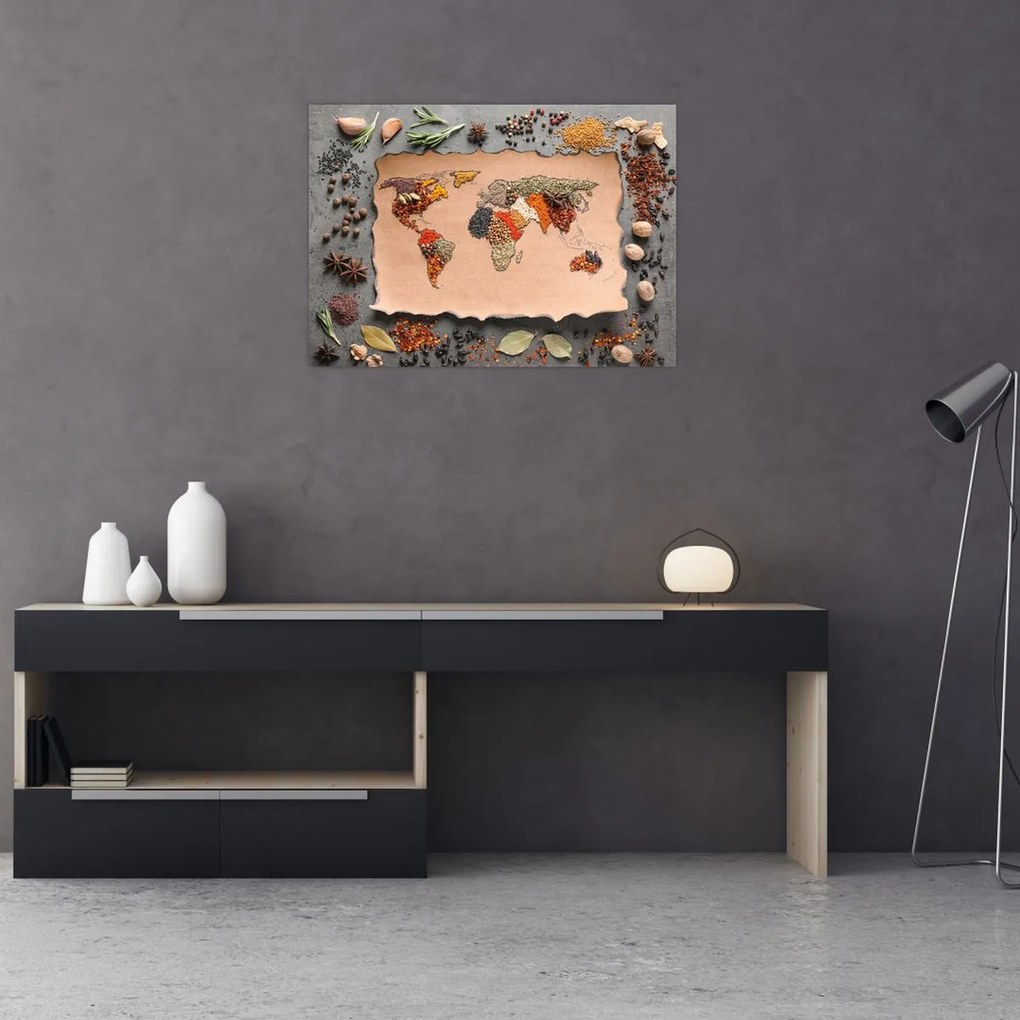 Tablou - Rădăcinile lumii (70x50 cm)