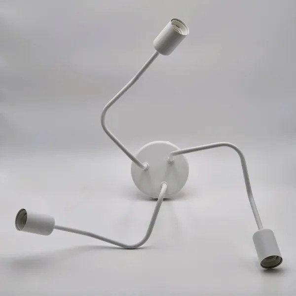 Lustră aplicată MATYLDA 3xE27/60W/230V alb