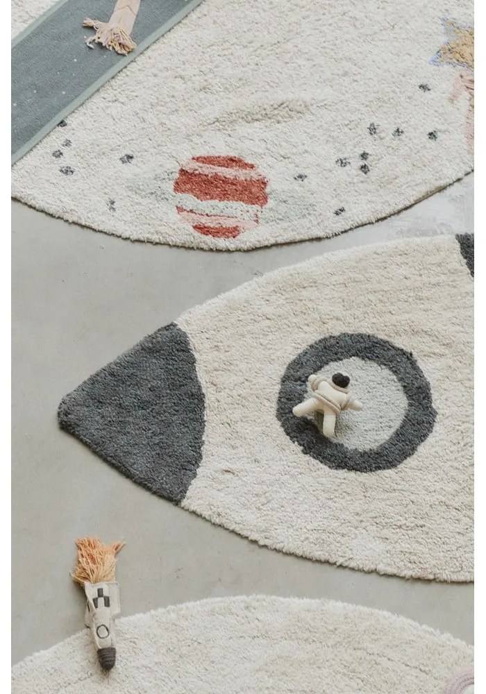 Covor de joacă pentru copii, din bumbac 85x135 cm Rocket – Lorena Canals