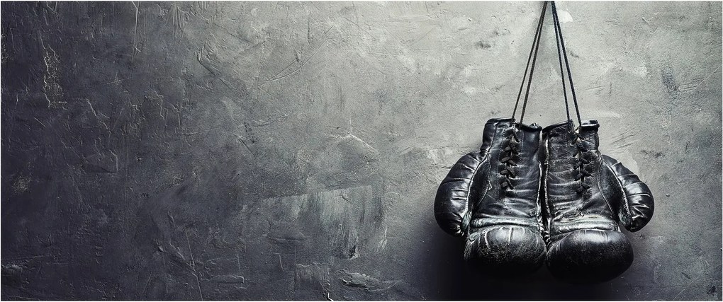 Tablou - Mănuși de box (120x50 cm)