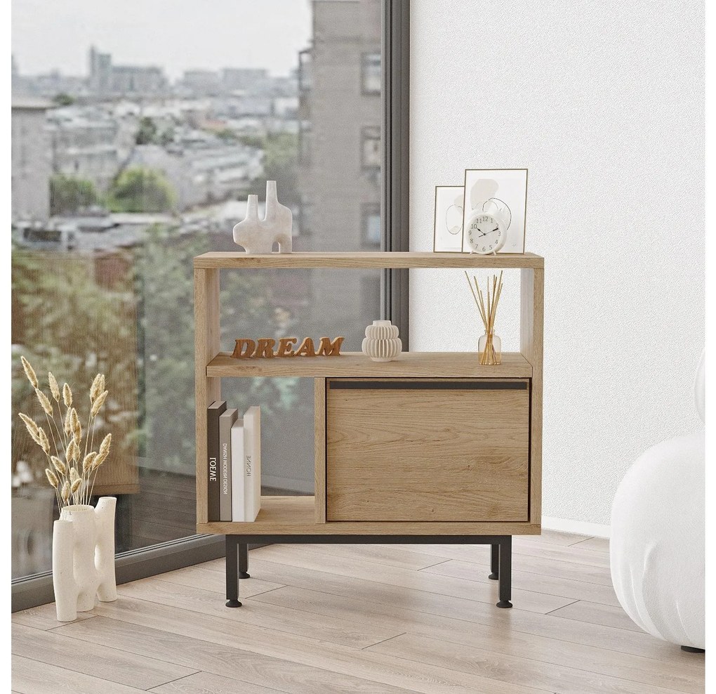 Măsuță laterală Nimelo 5 (nuc). Promo -28%. 1094787