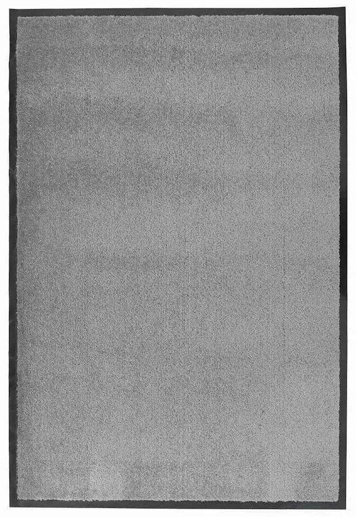vidaXL Preș gri 60x90 cm