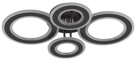 Lustră LED dimabilă aplicată LED/100W/230V 3000-6500K + telecomandă