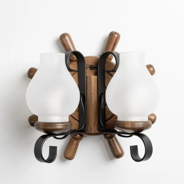 Aplică Brilagi TIMONA 2xE14/40W/230V fag/nuc