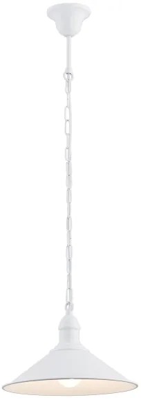 Argon 630 - Lustra cu lant ERBA 1xE27/60W/230V