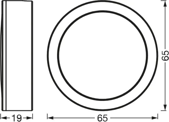 Osram - Set 3x lămpi LED pentru montare sub dulap UNDERCABINET, 3W, 230V, 3000K, alb