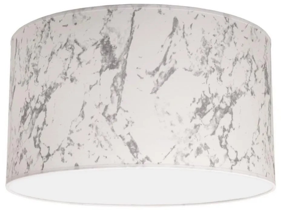 Plafonieră Duolla MARBLE 1xE27/40W/230V d. 45 cm alb/gri