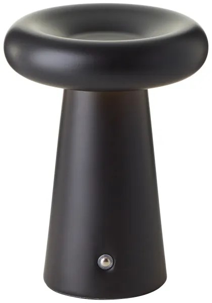 Lampă LED tactilă dimabilă de masă Brilliant MUFFIN LED/3W/5V USB IP44 negru