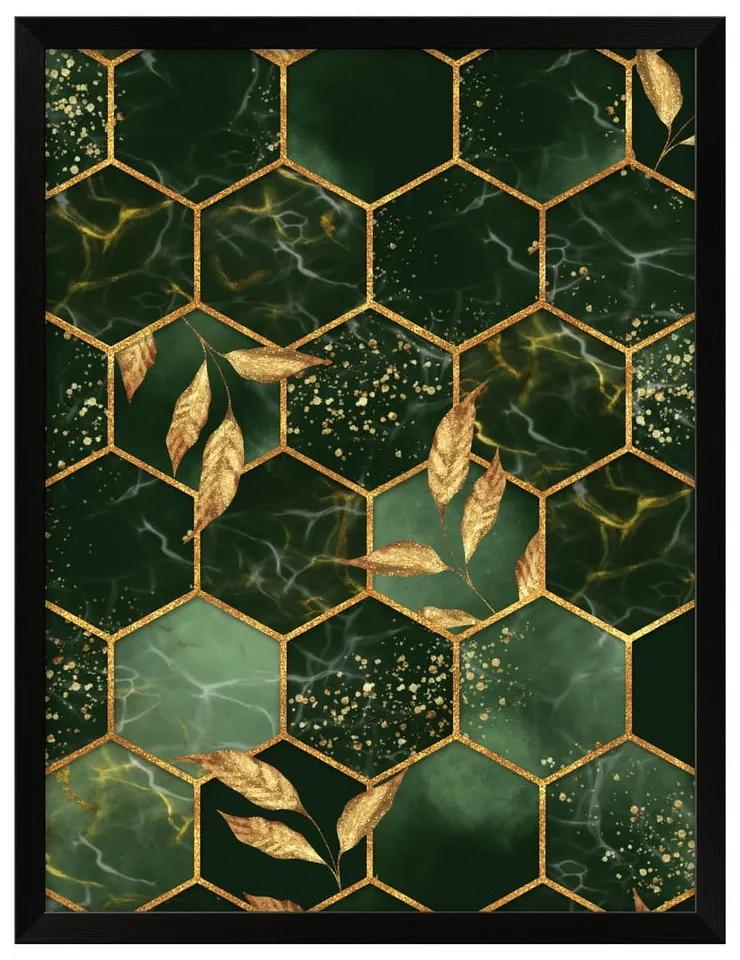 Poster 30x40 cm Honeycomb