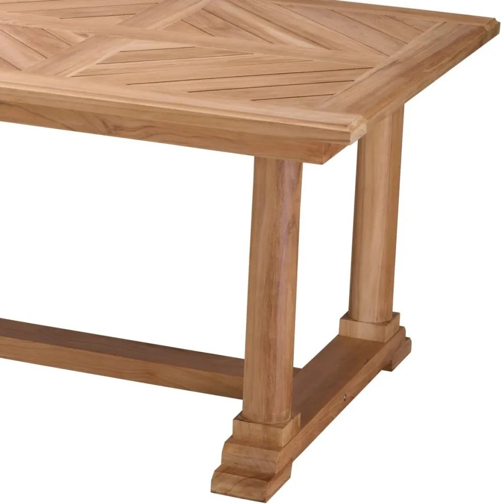 Masa exterior design LUX Bell Rive 240x103cm