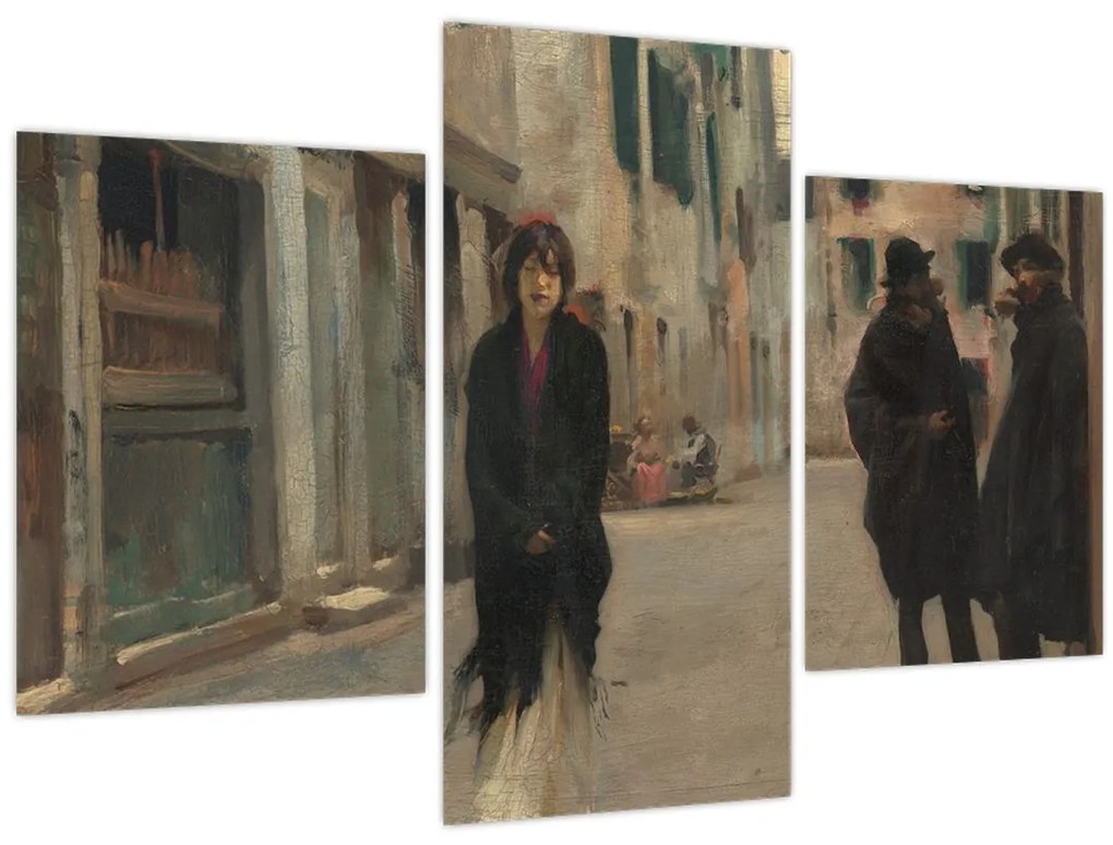 Tablou - John Singer Sargent, Street in Venice, reproducere (90x60 cm)