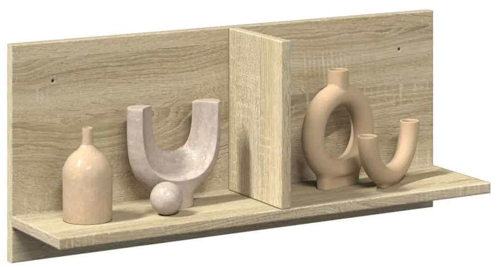 vidaXL Dulap de perete, stejar sonoma, 70x16,5x30 cm, lemn prelucrat