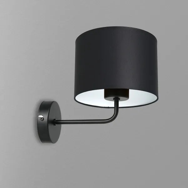 Lampă de perete ARDEN 1xE27/60W/230V negru/alb