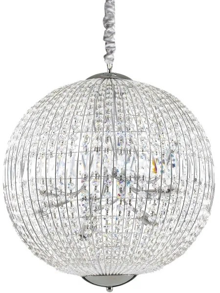 Lustră de cristal pe cablu Ideal Lux LUXOR 12xG9/40W/230V