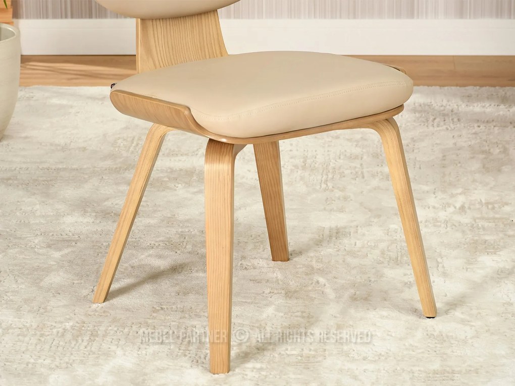 Scaun Juliana (bej + stejar). 1111085
